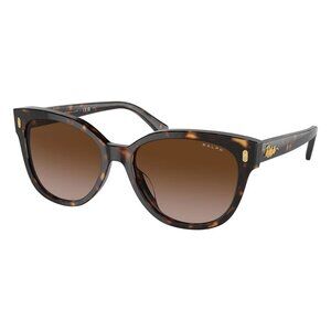 New RALPH BY RALPH LAUREN Havana Cat Eye RA5305U 5003/13 Sunglasses Women